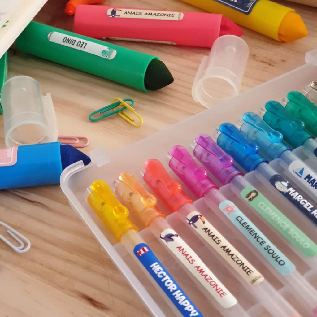 ETIQUETTES PACK SCOLAIRE, ECOLE MATERNELLE, ECOLE