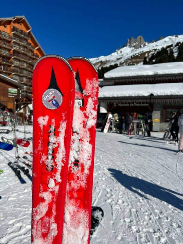 Etiquette personnalisee Materiel de Ski ESF